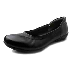 超美品Airystep 本革エナメルコンビコンフォートフラット パンプス24.5 超美品Airystep 本革エナメルコンビコンフォートフラット